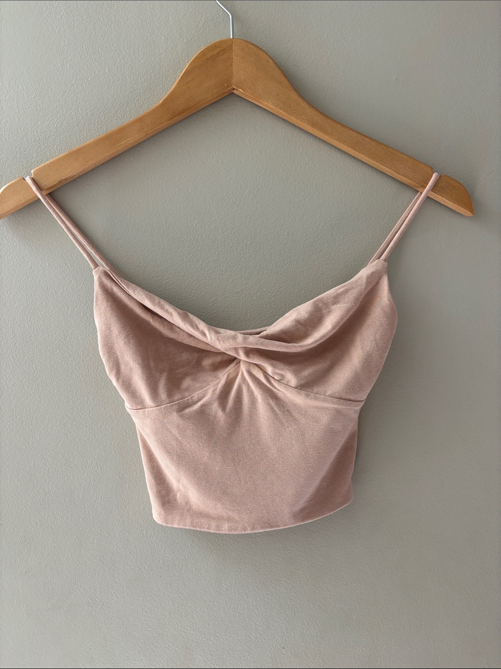 Aritzia Wilfred free twist front tank 2XS